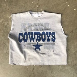 Vintage Dallas Cowboys Cutoff Crewneck